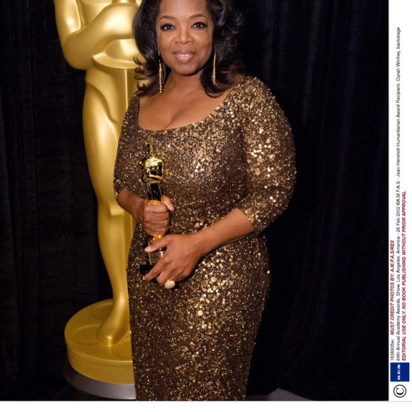 Alberto Makhani gold sequin gown - Picture 7 of 7